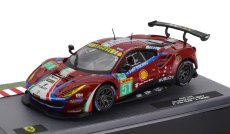 Edicola Ferrari 488 Gt3 3.9l Turbo V8 Team Af Corse N 51 6h Silverstone 2017 Alessandro Pierguidi - James Calado 1:43 Red