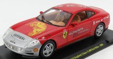 Edicola Ferrari 612 Scaglietti Tour China 15.000 Red Miles 2004 - Con Vetrina - With Showcase 1:24 Červená Stříbrná