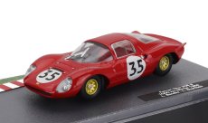 Edicola Ferrari Dino 206 Coupe N 35 1000km Monza 1966 Lorenzo Bandini - Ludovico Scarfiotti 1:43 Red