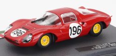 Edicola Ferrari Dino 206s Coupe Team Sefac N 196 2nd Targa Florio 1966 Giancarlo Baghetti - Jean Guichet 1:43 Červená Bílá