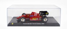 Edicola Ferrari F1 126 C2b N 27 Season 1983 Patrick Tambay - Con Vetrina - With Showcase 1:24 Red