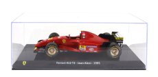 Edicola Ferrari F1  412 T2 N 27 Season 1995 Jean Alesi - Con Vetrina - With Showcase 1:24 Červená Černá