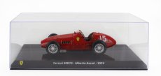 Edicola Ferrari F1  500 F2 N 15 World Champion Season 1952 Alberto Ascari - Con Vetrina - With Showcase 1:24 Red