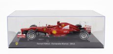 Edicola Ferrari F1  F2012 N 5 Season 2012 Fernando Alonso - Con Vetrina - With Showcase 1:24 Červená Bílá