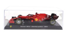 Edicola Ferrari F1 Sf21  Team Scuderia Ferrari Mission Winnow N 16 Season 2021 Charles Leclerc - Con Vetrina - With Showcase 1:24 Red