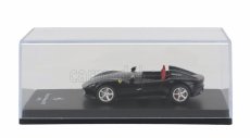 Edicola Ferrari Monza Sp2 2018 - Con Vetrina - With Showcase 1:64 Nová Černá Daytona Met