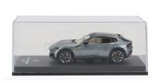 Edicola Ferrari Purosangue Suv 2022 - Con Vetrina - With Showcase 1:64 Grigio Silverstone - Grey Met