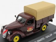 Edicola Fiat 1100 Elr Pick-up Telonato Galup 1951 1:43 Hnědá Béžová