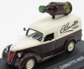 Edicola Fiat 1100 Elr Van 1951 - Chinotto Neri 1:43 Hnědá Barva Ivory