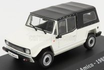 Edicola Fiat 127 Amico Soft-top Closed 1980 - Con Vetrina - With Showcase 1:43 Bílá Černá