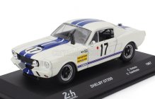 Edicola Ford usa Mustang Shelby 350gt 4.7l V8 Coupe Team C.dubois N 17 24h Le Mans 1967 Claude Dubois - Chris Tuerlinckx 1:43 Bílá Modrá