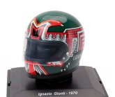 Edicola Helmet F1  Casco Helmet Ignazio Giunti 312b Team Ferrari Season 1970 1:5 Tmavě Zelená Červená Bílá