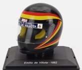 Edicola Helmet F1  Casco - March 821 N 19 Season 1982 Emilio De Villota 1:5 Černá Žlutá