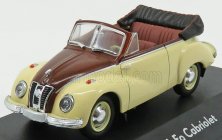 Edicola IFA F9 468 Cabriolet Open 1953 1:43 Krémově Hnědá