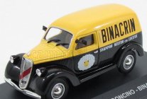 Edicola Lancia Ardea 800 Van 1949 - Binacrin Shampoo Neutro Con Lucefix 1:43 Černá Žlutá