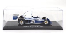 Edicola Ligier F1  Js5 N 26 Season 1976 Jacques Laffite - Con Vetrina - With Showcase 1:24 Světle Modrá Bílá