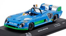 Edicola Matra simca Ms670b 3.0l V12 Team Matra Sport N 7 Winner 24h Le Mans 1974 Henri Pescarolo - Gerard Larrousse 1:43 Bluette Zelená Bílá