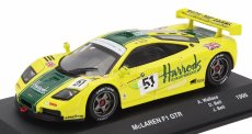 Edicola Mclaren F-1 Gtr Bmw S70 6.1l V12 Team Harrods Mach One Racing N 51 3rd 24h Le Mans 1995 Andy Wallace - Derek Bell - Justin Bell 1:43 Žlutá Zelená