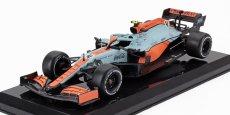 Edicola Mclaren F1  Mcl35l Team Mclaren N 4 3rd Monaco Gp 2021 Lando Norris - Blister Box 1:24 Oranžová Světle Modrá
