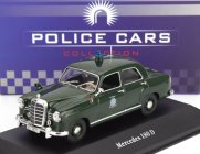 Edicola Mercedes benz 180d Polizei 1953 1:43 Tmavě Zelená