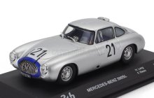 Edicola Mercedes benz 300sl 3.0l S6 Team Daimler-benz A.g. N 21 Winner 24h Le Mans 1952 Hermann Lang - Fritz Riess 1:43 Stříbrná Modrá