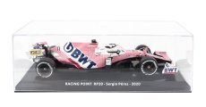 Edicola Mercedes bwt F1  Rp20 Team Sportpesa Racing Point N 11 Season 2020 Sergio Perez - Con Vetrina - With Showcase 1:24 Matt Pink Blue
