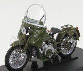 Edicola Moto guzzi Falcone 500 Carabinieri 1967 1:24 Vojenská Zelená