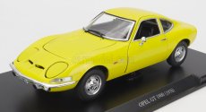 Edicola Opel Gt 1900 1970 - Damage Display Box 1:24 Žlutá
