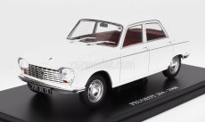 Edicola Peugeot 204 1968 - Con Vetrina - With Showcase 1:24 Bílá