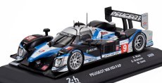 Edicola Peugeot 908 Hdi Fap 5.5l Turbo V12 Team Peugeot Sport Total N 9 Winner 24h Le Mans 2009 David Brabham - Marc Gene - Alexander Wurz 1:43 Černá Modrá Stříbrná