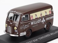 Edicola Peugeot H-type Van Chicoree Williot 1958 1:43 Brown