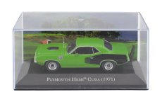 Edicola Plymouth Hemi Cuda Coupe 1971 - Con Vetrina - With Showcase 1:43 Zelená Černá