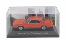 Edicola Pontiac Gto The Judge Coupe 1969 - Con Vetrina - With Showcase 1:43 Red