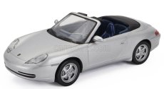 Edicola Porsche 911 996 Carrera Cabriolet Spider 2001 1:43 Silver
