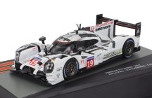 Edicola Porsche 919 Hybrid 2.0l Turbo V4 Team Porsche N 19 Winner 24h Le Mans 2015 Earl Bamber - Nick Tandy - Nico Hulkenberg 1:43 Bílá Šedá Černá