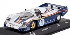 Edicola Porsche 956lh 2.6l F6 Twin Turbo Team Rothmans Porsche System N 1 Winner 24h Le Mans 1982 Jacky Ickx - Derek Bell 1:43 Bílá Modrá