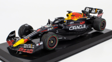 Edicola Red bull F1  Rb18 Team Oracle Red Bull Racing N 1 World Champion Season 2022 Max Verstappen - Damage Blister Box 1:24 Matná Modrá Žlutá Červená