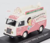 Edicola Renault 1000kg Van Royal Mint 1963 1:43 Růžová Bílá