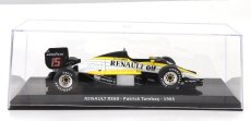 Edicola Renault F1  Re60 N 15 Season 1985 Patrick Tambay - Con Vetrina - With Showcase 1:24 Černá Žlutá Bílá