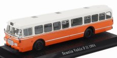 Edicola Scania Vabis D11 Autobus 1969 - Damage Display Box 1:72 Oranžová Bílá