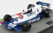 Edicola Tyrrell F1  008 N 4 Season 1978 Patrick Depailler 1:43 Modrá Bílá