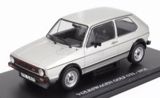 Edicola Volkswagen Golf Gti Mki 1976 - Con Vetrina - With Showcase 1:24 Silver