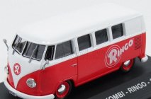 Edicola Volkswagen T1 Kombi Minibus Ringo 1967 1:43 Červená Bílá