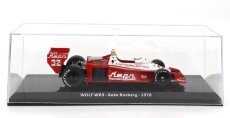 Edicola Williams F1  Wolf Wr3 N 32 Season 1978 Keke Rosberg - Con Vetrina - With Showcase 1:24 Červená Bílá