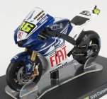 Edicola Yamaha Yzr M1 N 46 Motogp Season 2007 Valentino Rossi 1:18 Bílá Modrá