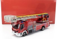 Eligor Iveco fiat Eurocargo Magirus Truck Ttl M32l-as Scala Turnable Ladder Sapeurs Pompiers 2012 1:43 Červená Bílá