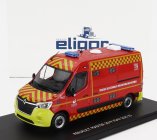 Eligor Renault Master Van Vsav Sdis 35 Vehicule De Secours Et D'assistance Aux Victimes Sapeurs Pompiers 2019 1:43 Červená Žlutá