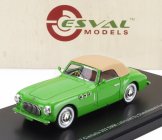 Esval model Cisitalia 202 Sc Stabilimenti Farina Cabriolet Closed 1947 1:43 Zelený Krém