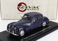Esval model Delage D6-3l Autobineau Sedan Closed Roof 1948 1:43 Blue