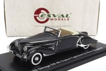 Esval model Delage D8-85 Clabot Roadster Henri Chapron Open 1935 1:43 Black